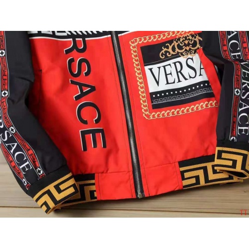 Replica Versace Jackets Long Sleeved For Men #858633 $52.00 USD for Wholesale