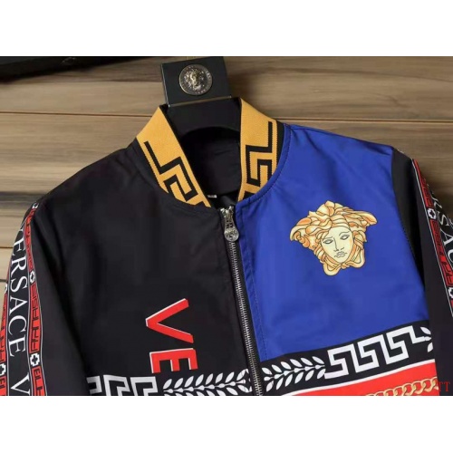 Replica Versace Jackets Long Sleeved For Men #858633 $52.00 USD for Wholesale