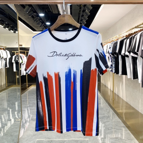 Dolce &amp; Gabbana D&amp;G T-Shirts Short Sleeved For Men #858657 $41.00 USD, Wholesale Replica Dolce &amp; Gabbana D&amp;G T-Shirts
