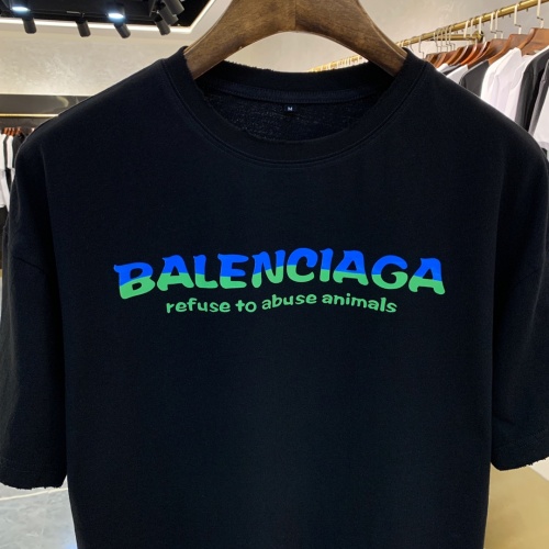 Replica Balenciaga T-Shirts Short Sleeved For Men #858664 $41.00 USD for Wholesale