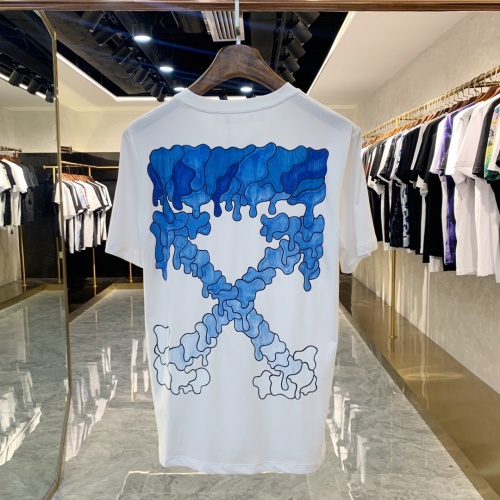 Replica Off-White T-Shirts Short Sleeved For Men #858673 $41.00 USD for Wholesale