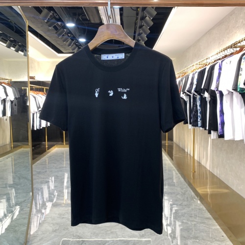 Off-White T-Shirts Short Sleeved For Men #858674 $41.00 USD, Wholesale Replica Off-White T-Shirts