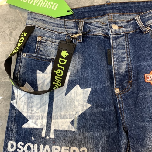 Replica Dsquared Jeans For Men #858683 $61.00 USD for Wholesale