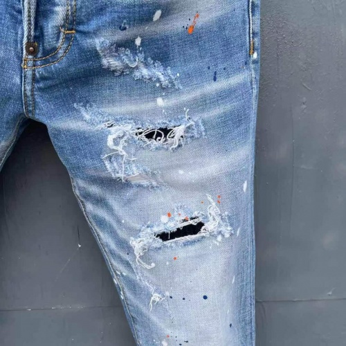 Replica Dsquared Jeans For Men #858686 $65.00 USD for Wholesale