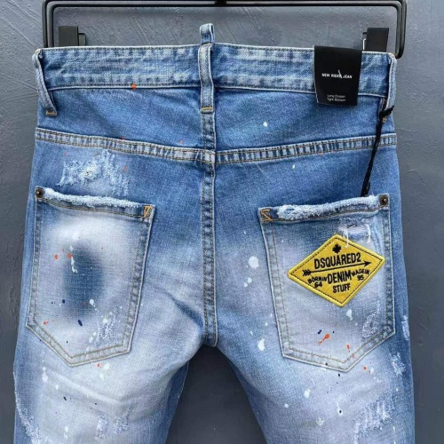 Replica Dsquared Jeans For Men #858686 $65.00 USD for Wholesale