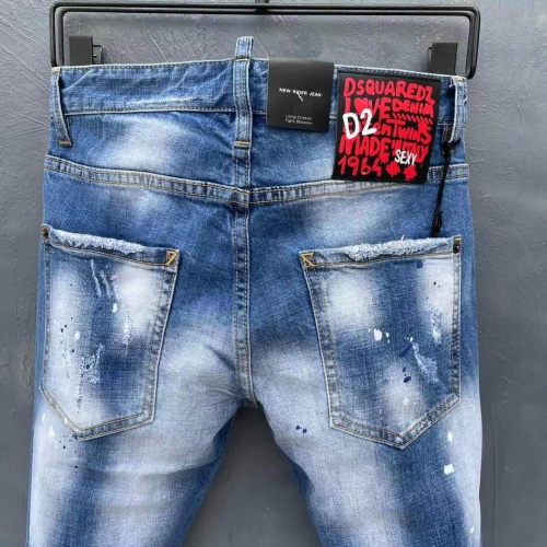 Replica Dsquared Jeans For Men #858688 $65.00 USD for Wholesale