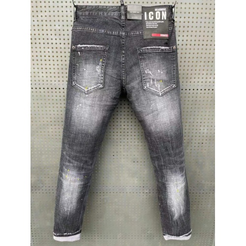 Replica Dsquared Jeans For Men #858689 $65.00 USD for Wholesale