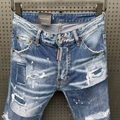 Replica Dsquared Jeans For Men #858690 $65.00 USD for Wholesale