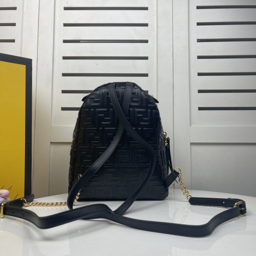 Replica Fendi AAA Quality Backpacks For Women #858695 $140.00 USD for Wholesale