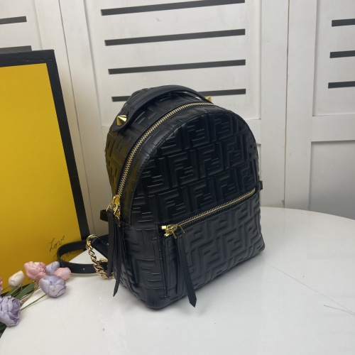 Replica Fendi AAA Quality Backpacks For Women #858695 $140.00 USD for Wholesale