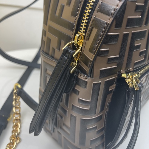 Replica Fendi AAA Quality Backpacks For Women #858696 $140.00 USD for Wholesale