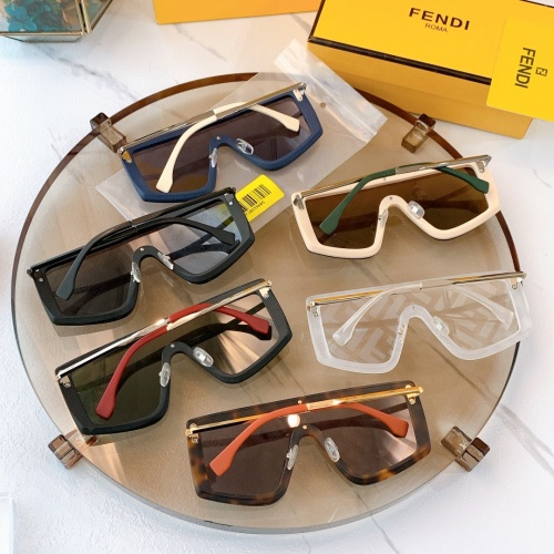 Replica Fendi AAA Quality Sunglasses #858712 $64.00 USD for Wholesale