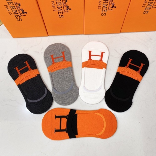 Replica Hermes Socks #858786 $25.00 USD for Wholesale