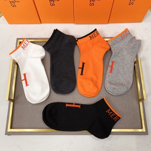 Replica Hermes Socks #858787 $25.00 USD for Wholesale