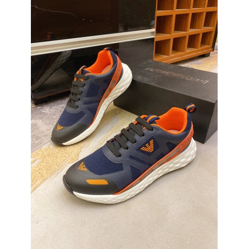 Replica Armani Casual Shoes For Men #858864 $82.00 USD for Wholesale
