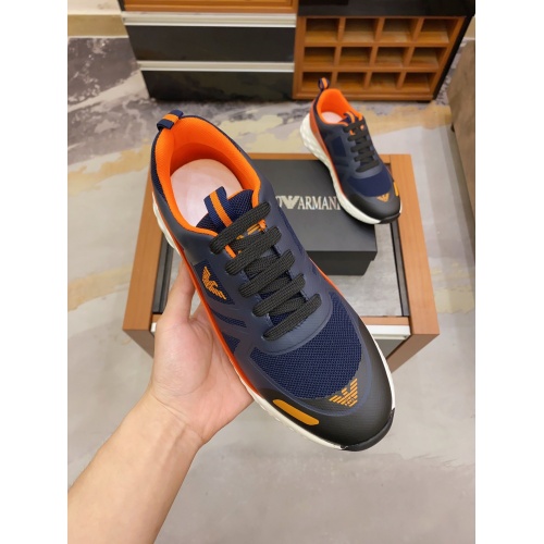Replica Armani Casual Shoes For Men #858864 $82.00 USD for Wholesale