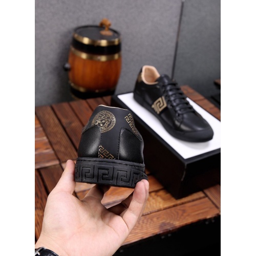 Replica Versace Casual Shoes For Men #859014 $80.00 USD for Wholesale