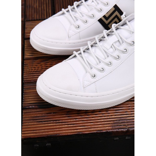 Replica Versace Casual Shoes For Men #859015 $80.00 USD for Wholesale