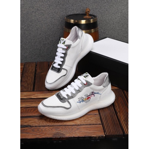 Armani Casual Shoes For Men #859048 $85.00 USD, Wholesale Replica Armani Casual Shoes
