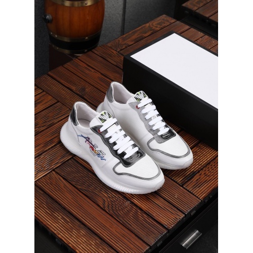 Replica Armani Casual Shoes For Men #859048 $85.00 USD for Wholesale