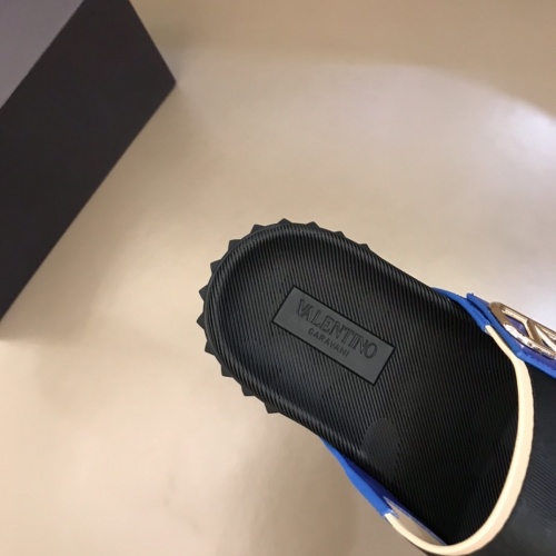 Replica Valentino Slippers For Men #859055 $68.00 USD for Wholesale