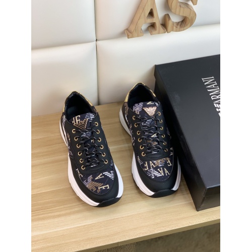 Replica Armani Casual Shoes For Men #859195 $80.00 USD for Wholesale