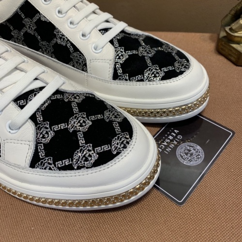 Replica Versace Casual Shoes For Men #859266 $80.00 USD for Wholesale