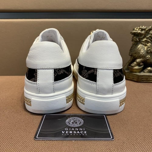 Replica Versace Casual Shoes For Men #859267 $80.00 USD for Wholesale