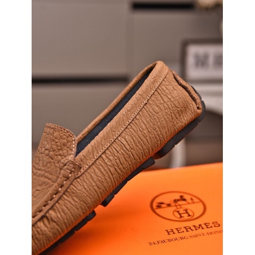 Replica Hermes Casual Shoes For Men #859293 $72.00 USD for Wholesale