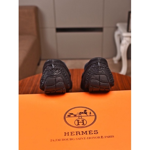 Replica Hermes Casual Shoes For Men #859294 $72.00 USD for Wholesale