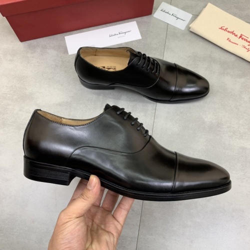 Ferragamo Leather Shoes For Men #859314 $88.00 USD, Wholesale Replica Salvatore Ferragamo Leather Shoes