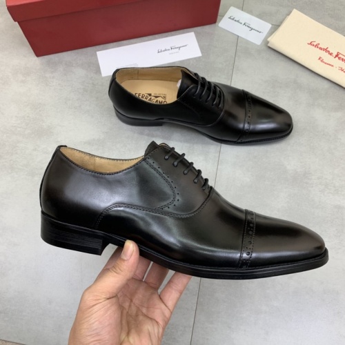 Ferragamo Leather Shoes For Men #859321 $88.00 USD, Wholesale Replica Salvatore Ferragamo Leather Shoes
