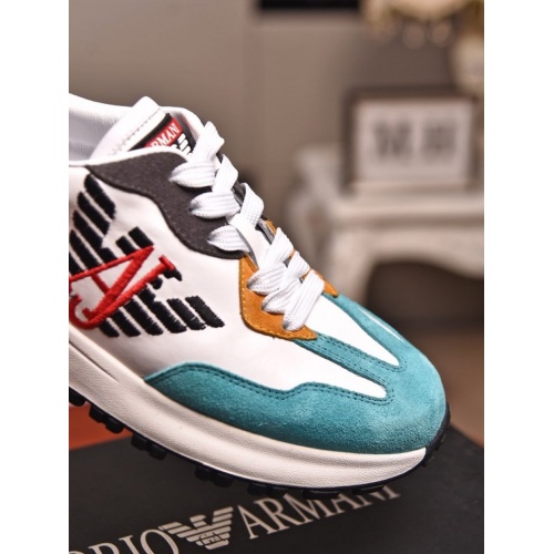 Replica Armani Casual Shoes For Men #859378 $80.00 USD for Wholesale