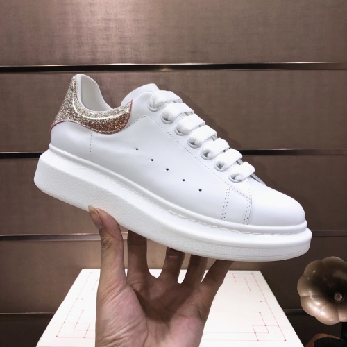 Replica Alexander McQueen Casual Shoes For Women #859428 $83.00 USD for Wholesale