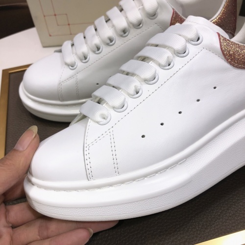 Replica Alexander McQueen Casual Shoes For Women #859428 $83.00 USD for Wholesale