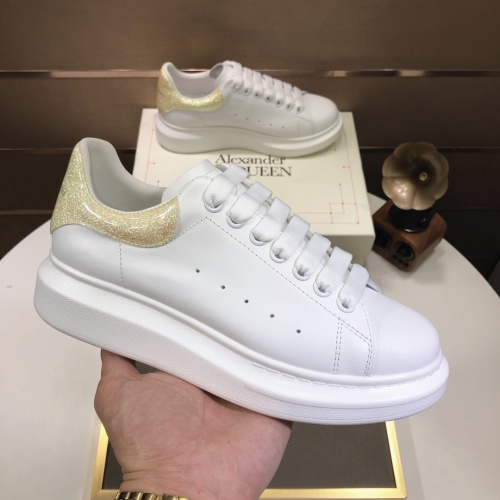 Replica Alexander McQueen Casual Shoes For Women #859430 $83.00 USD for Wholesale