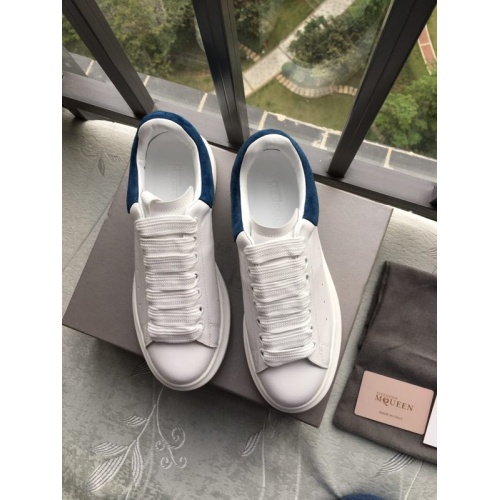 Replica Alexander McQueen Casual Shoes For Women #859459 $83.00 USD for Wholesale