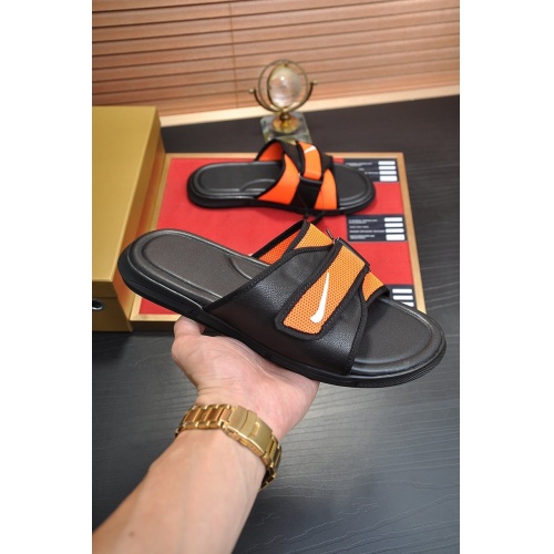 Replica Fendi Slippers For Men #859542 $52.00 USD for Wholesale