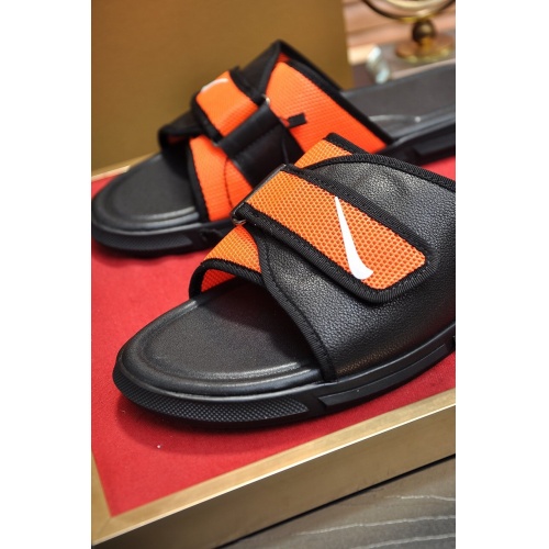 Replica Fendi Slippers For Men #859542 $52.00 USD for Wholesale