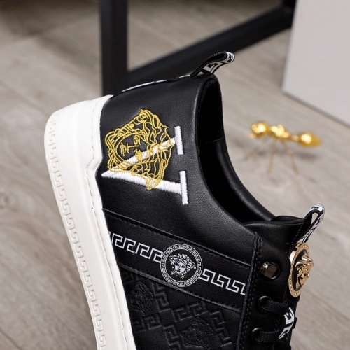 Replica Versace Casual Shoes For Men #859566 $80.00 USD for Wholesale