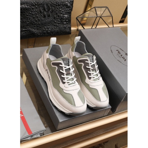 Replica Prada Casual Shoes For Men #859570 $92.00 USD for Wholesale