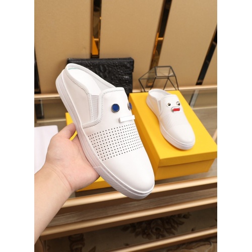 Replica Fendi Casual Shoes For Men #859576 $82.00 USD for Wholesale