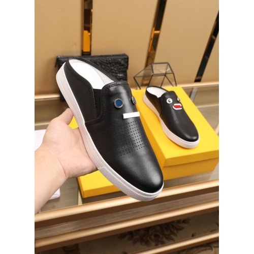 Replica Fendi Casual Shoes For Men #859577 $82.00 USD for Wholesale