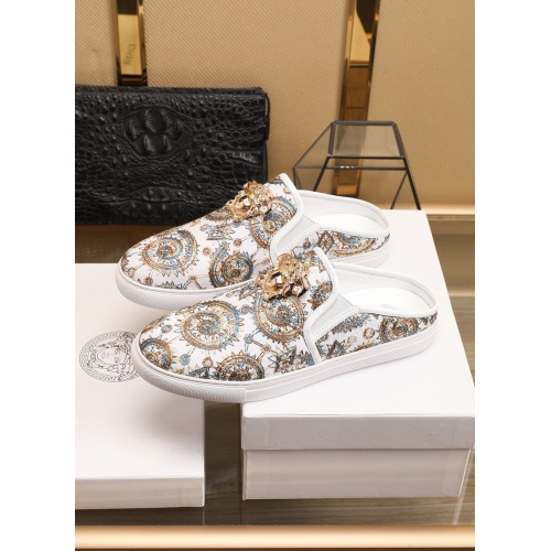 Replica Versace Casual Shoes For Men #859579 $76.00 USD for Wholesale
