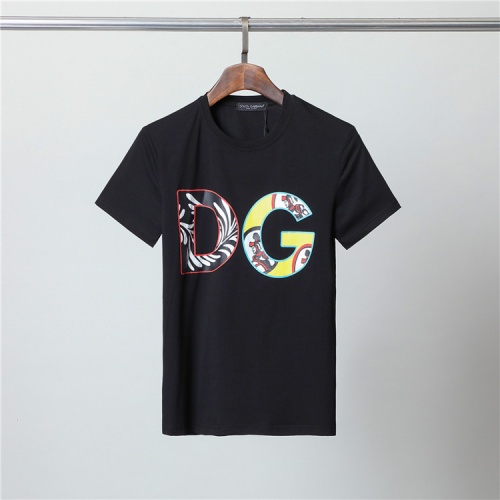 Dolce &amp; Gabbana D&amp;G T-Shirts Short Sleeved For Men #859820 $27.00 USD, Wholesale Replica Dolce &amp; Gabbana D&amp;G T-Shirts