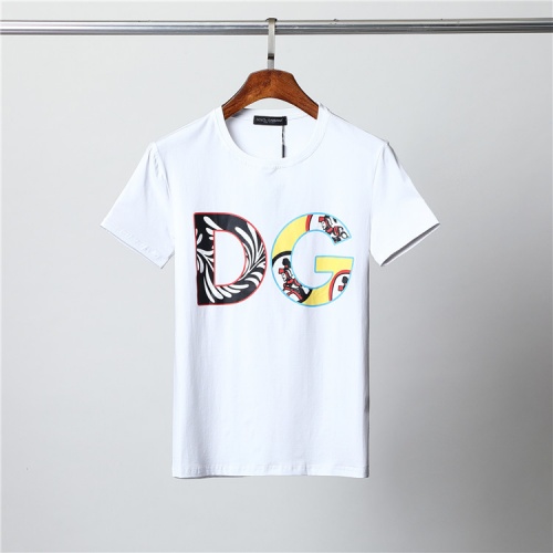 Dolce &amp; Gabbana D&amp;G T-Shirts Short Sleeved For Men #859821 $27.00 USD, Wholesale Replica Dolce &amp; Gabbana D&amp;G T-Shirts