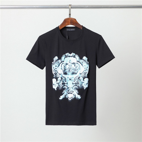 Dolce &amp; Gabbana D&amp;G T-Shirts Short Sleeved For Men #859841 $30.00 USD, Wholesale Replica Dolce &amp; Gabbana D&amp;G T-Shirts