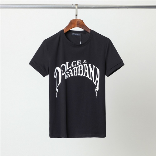 Dolce &amp; Gabbana D&amp;G T-Shirts Short Sleeved For Men #859843 $27.00 USD, Wholesale Replica Dolce &amp; Gabbana D&amp;G T-Shirts