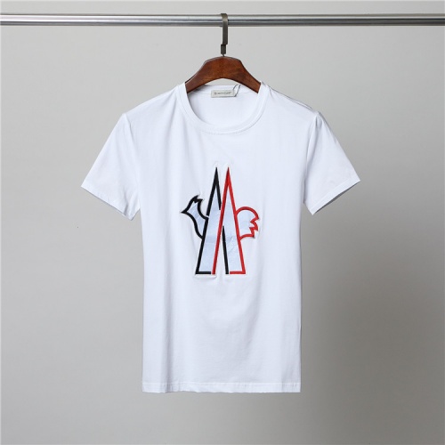 Moncler T-Shirts Short Sleeved For Men #859853 $27.00 USD, Wholesale Replica Moncler T-Shirts