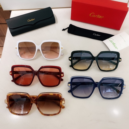 Replica Cartier AAA Quality Sunglasses #860149 $62.00 USD for Wholesale